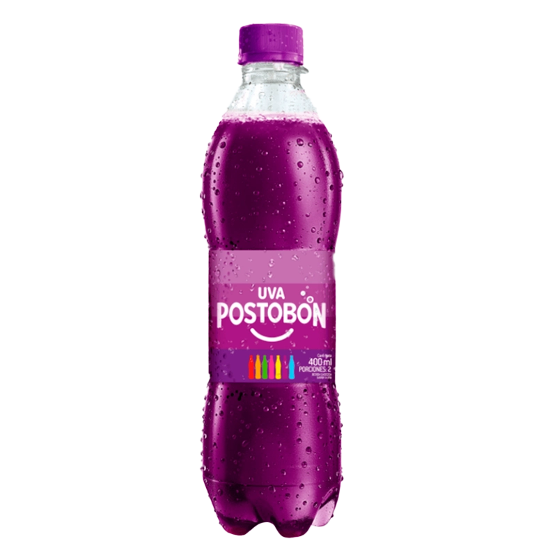 GASEOSA POSTOBON UVA PET X 400 ML